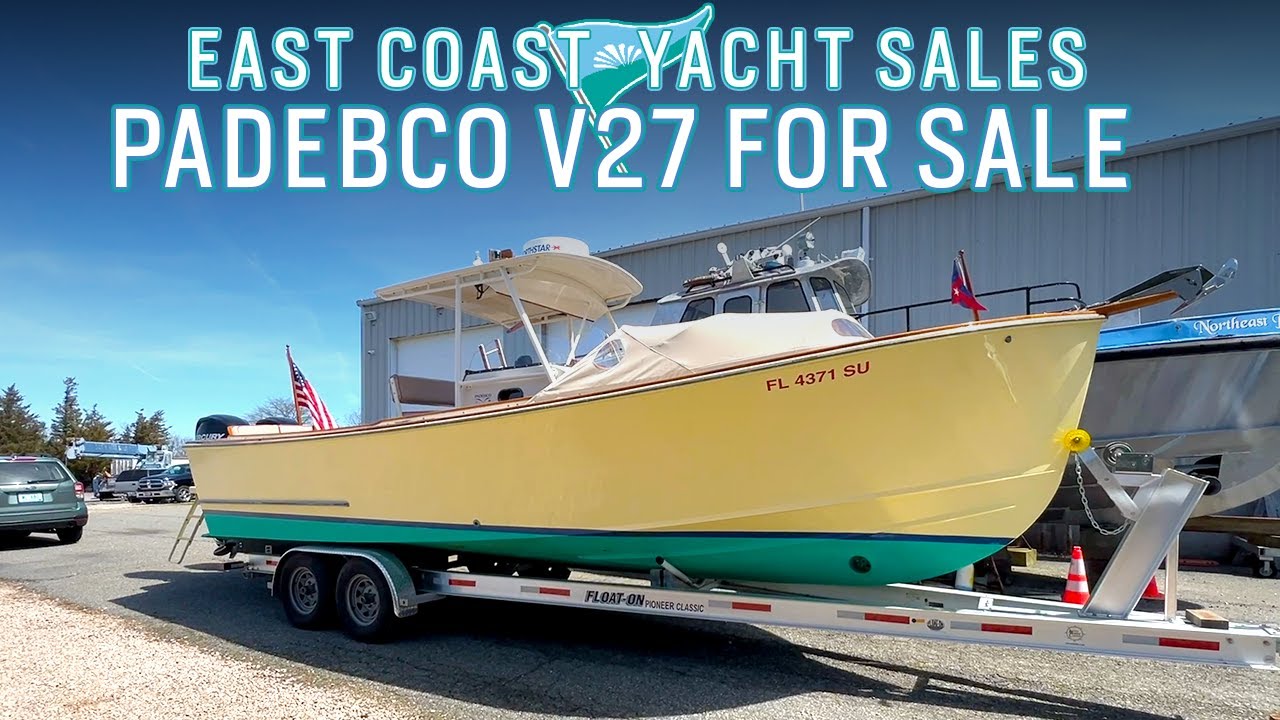 ⁣2003 Padebco V27 Center Console FOR SALE $160,000