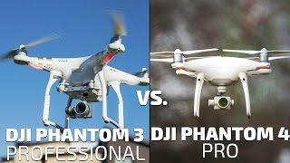 DJI Phantom 3 Professional vs DJI Phantom 4 Pro | Качество видео