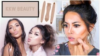 I was invited to Kim Kardashian's House! (not click bait) + KKW Beauty Contour & Highlight Review