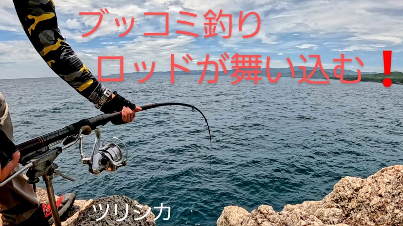 ブッコミ釣り　アカハタ狙いにまさかのシブダイ‼　　　　　ツリシカ