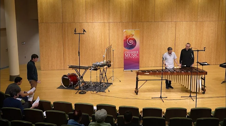 CMNW SF24 Masterclass with Sandbox Percussion | DRUCKMAN Reflections on the Nature of Water Mvt. I&V