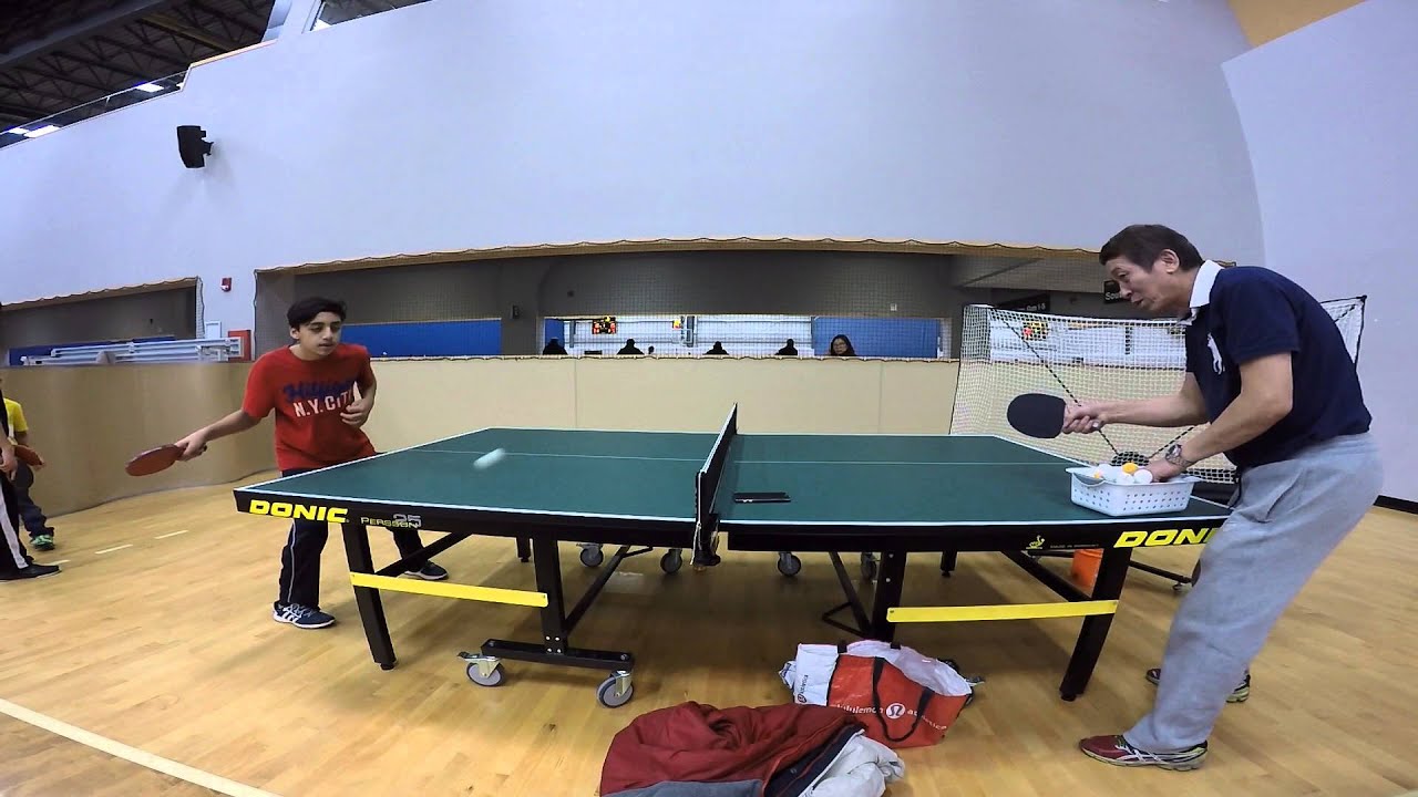 Edmonton Table Tennis Junior Training YouTube