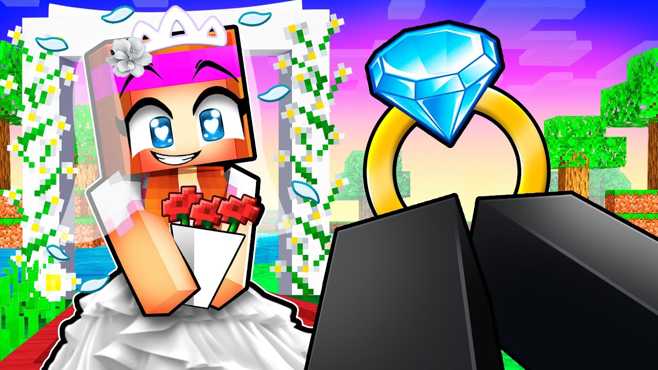 Le MARIAGE secret de Anna sur Minecraft !