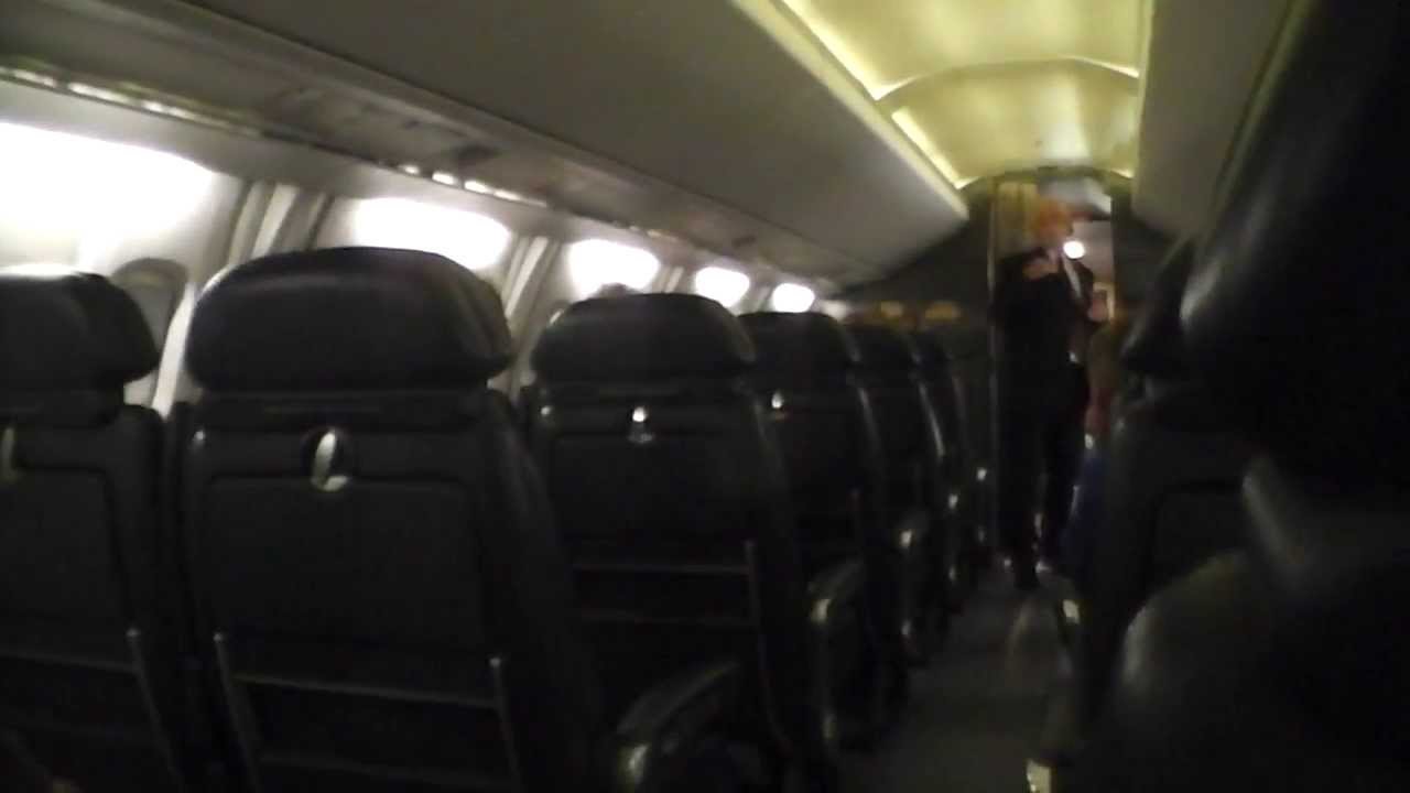 Inside Concorde at Manchester