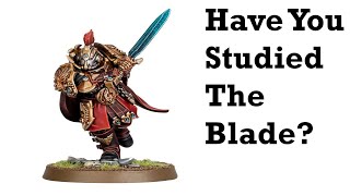 The Custodes Blade Champion Is A Melee Powerhouse
