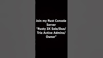 Join My Rust Console Server #youtubeshorts #shorts #rustconsole