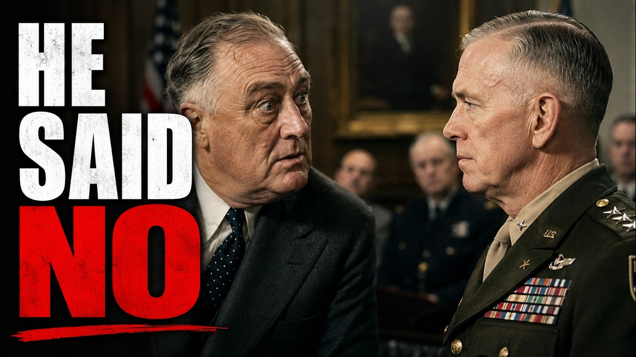 He Told FDR “No” - Everyone Thought His Career Was Over