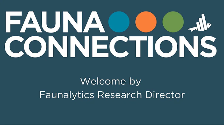 Fauna Connections 2025: Welcome by Faunalytics Research Director