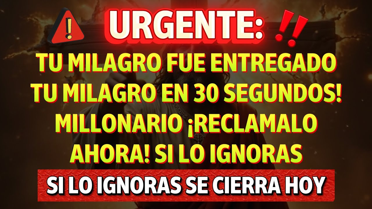 ATENCIÓN: TU MILAGRO YA FUE ENTREGADO — RECLÁMALO AHORA O SE CIERRA HOY