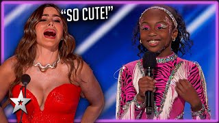 cute kid dancer has a big surprise for the judges on americas got talent 2025