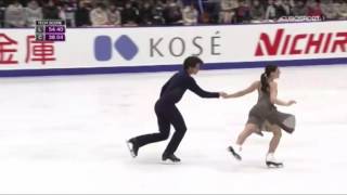 Tessa Virtue / Scott Moir - Free Dance  - NHK 2016  (B ESP)