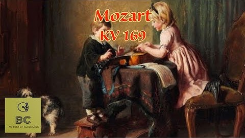 Wolfgang A. Mozart - KV 169 String Quartet No.9 in A major