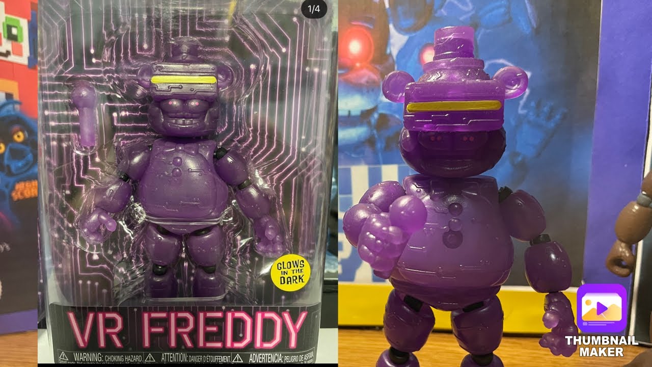 Review on The Funko FNAF AR SPECIAL DELIVERY VR FREDDY action figure