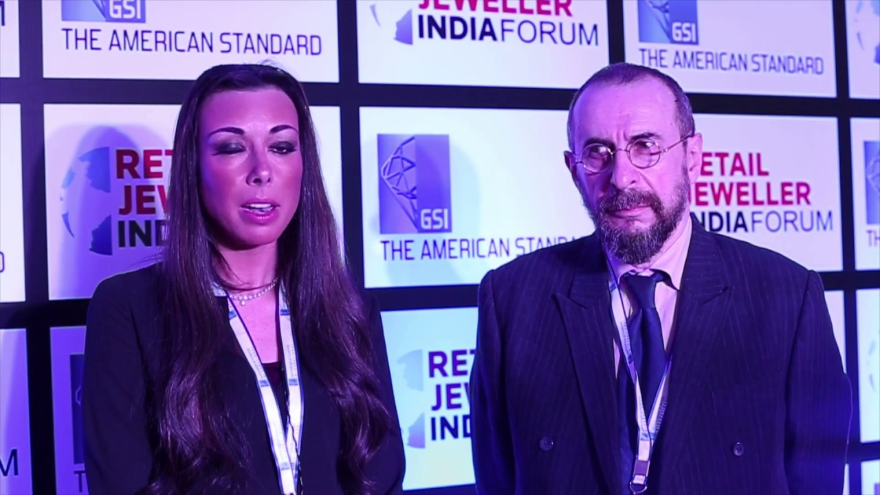 Debbie Azar & Mark Gershburg of GSI on  on the Retail Jeweller India Forum 2016!