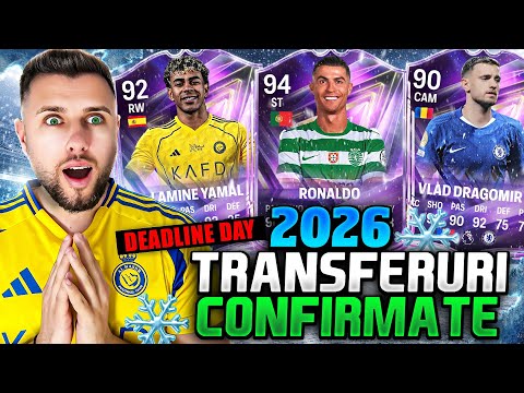 CONFIRMED TRANSFERS AND RUMORS WINTER 2026!❄️️#6 DEADLINE DAY!!