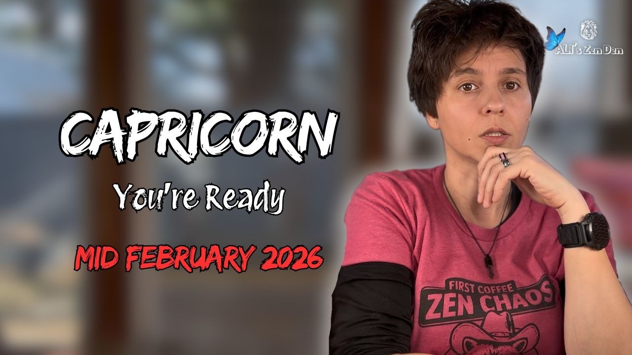 CAPRICORN ♑︎ MID FEBRUARY 2026 - "You're Ready" [MID MONTHLY Reading]