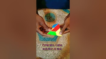 pyraminx cube kaise Solve kare. #shorts #shortsfeed #short #realcontent #trending #youtubeindia