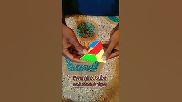 pyraminx cube kaise Solve kare. #shorts #shortsfeed #short #realcontent #trending #youtubeindia