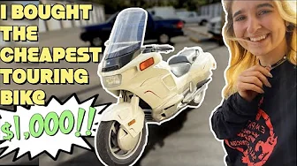 I bought the CHEAPEST Honda motorcycle | $1,000 bucks - download from YouTube for free