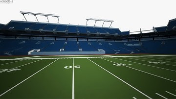 Sun Life Stadium 3D model by 3DModels.org
