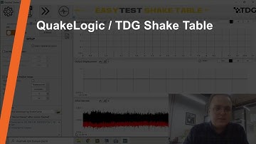 QuakeLogic / TDG Shake Table EasyTest Control Software Training
