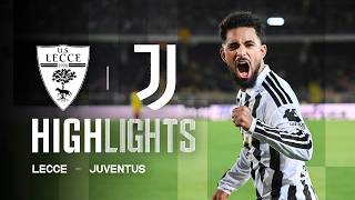 Highlight Lecce 0-2 Juventus | Serie A