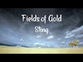 Sting - Fields of Gold (Lyrics)