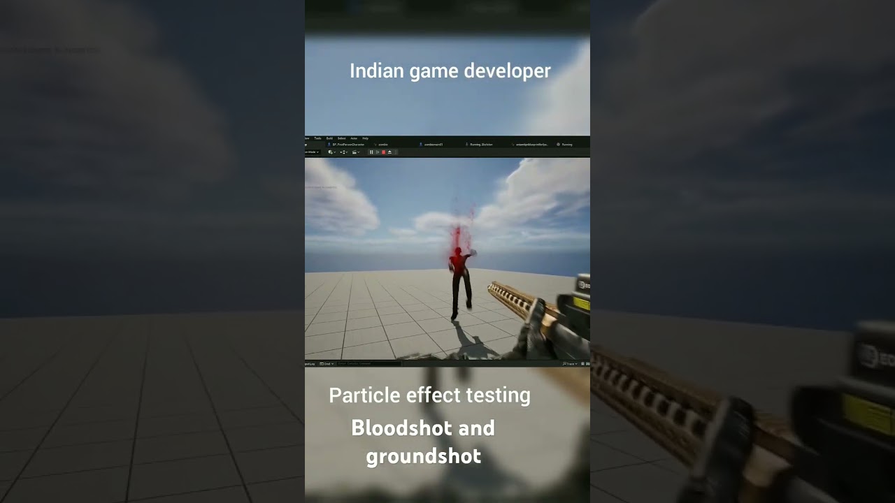 indian game developer making horror game alone using unreal engine 5