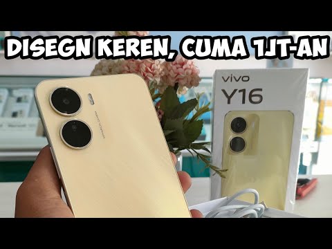 UNBOXING VIVO Y16 || Gold