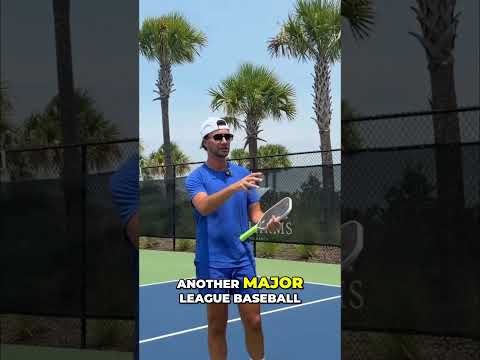MLB 100 MPH Pitcher Analogy Explained! #pickleball #pickleballtips