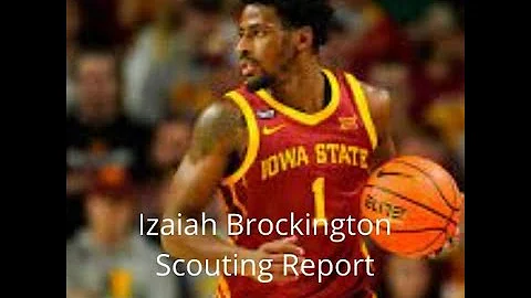 IZAIAH BROCKINGTON SCOUTING REPORT