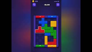 Block Out! Color Sort Puzzle Level 43 Gameplay 