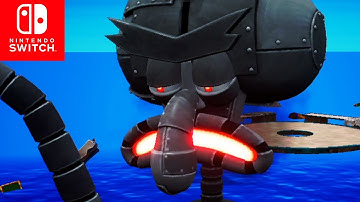 SpongeBob Battle for Bikini Bottom Rehydrated - Multiplayer Mode Part 3 Walkthrough Nintendo Switch