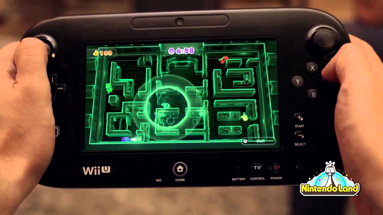 Nintendo Land - Luigi's Mansion Wii U Trailer - YouTube