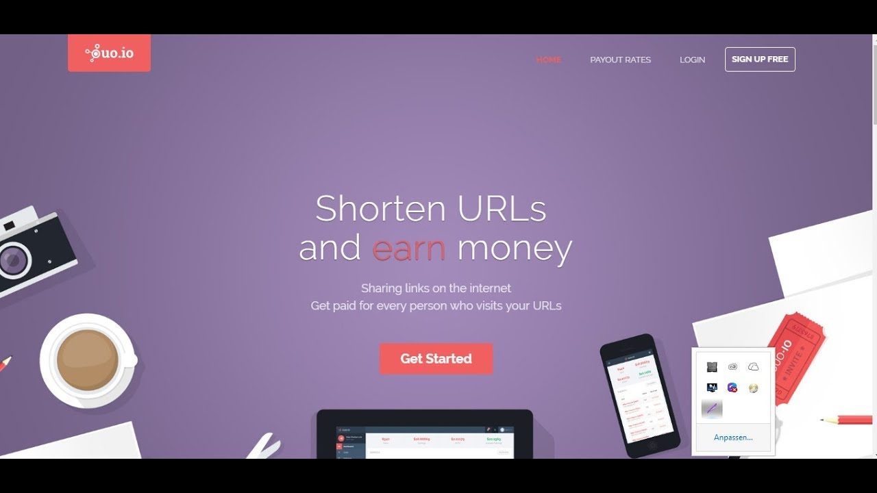 اختصار الروابط والربح منها موقع ouo io شرح كامل