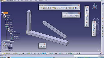 Mechanism Design, Sliding Ladder, Catia v5 Mechanism, Nader G. Zamani