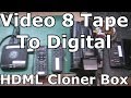 Sony Handycam Video 8 tapes to Digital file conversion
