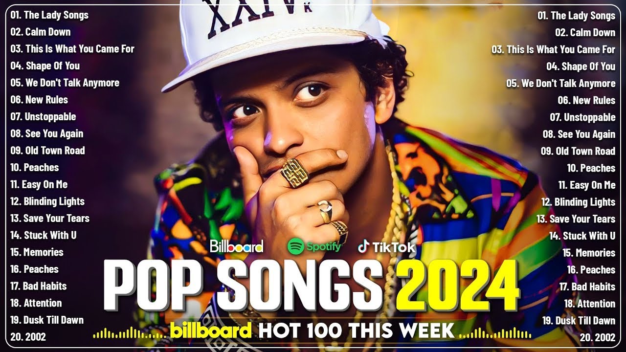 Billboard Pop Songs 2025 Playlist Ed Sheeran, The Weeknd, Bruno Mars