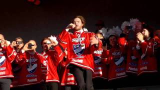 Video thumbnail of "Siim "Märkä-Simo" Liivik HIFK:n mestaruusjuhlissa 2011 - Häissä"