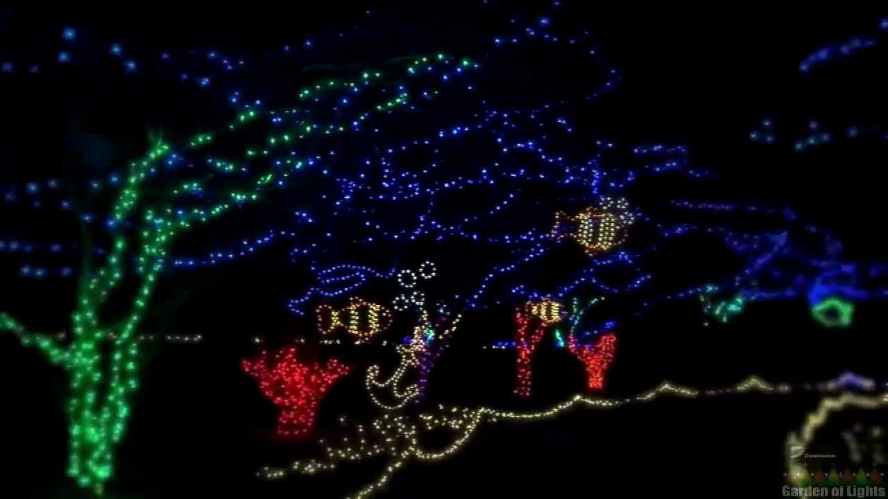 Dominion Garden Of Lights At Norfolk Botanical Gardens Part 1