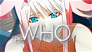 THIS IS 4K ANIME - Zero Two Typography