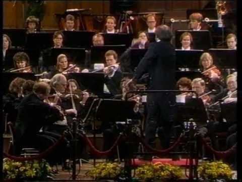 Hans Vonk dirigeert het Radio Filharmonisch Orkest (1973, 1978, 1992 en 1995)