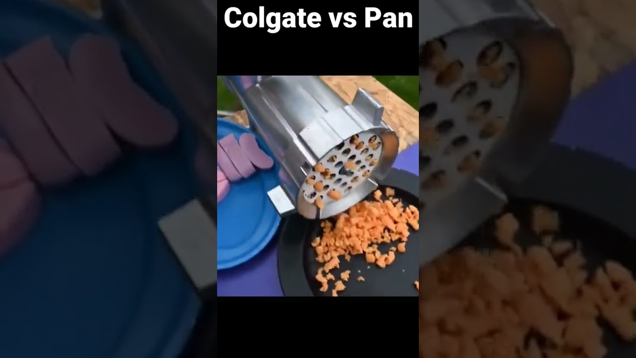 Colgate vs fry pan 