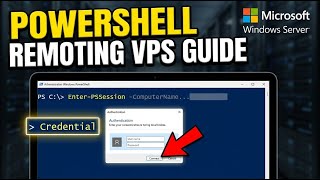 How to authenticate to Windows Server with PowerShell remoting from VPS - Full Guide
