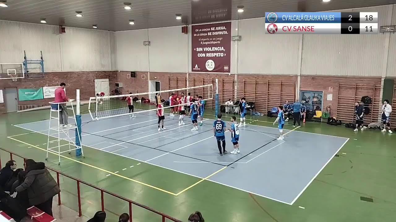 SENIOR MASC. 1ª DIV. AUT. PREF. Gr-UNICO - CV ALCALÁ GLAUKA VIAJES vs CV SANSE