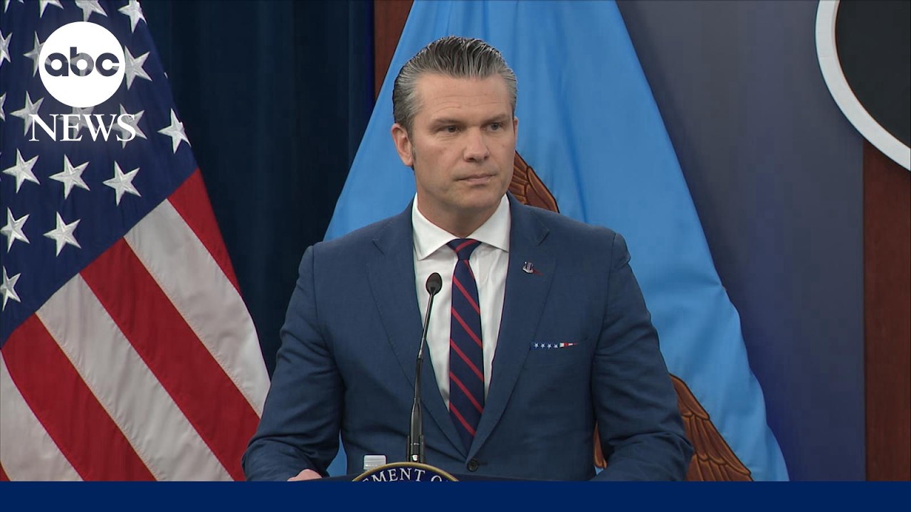 FULL SPECIAL REPORT: Defense Secretary Pete Hegseth gives update on attacks in Iran