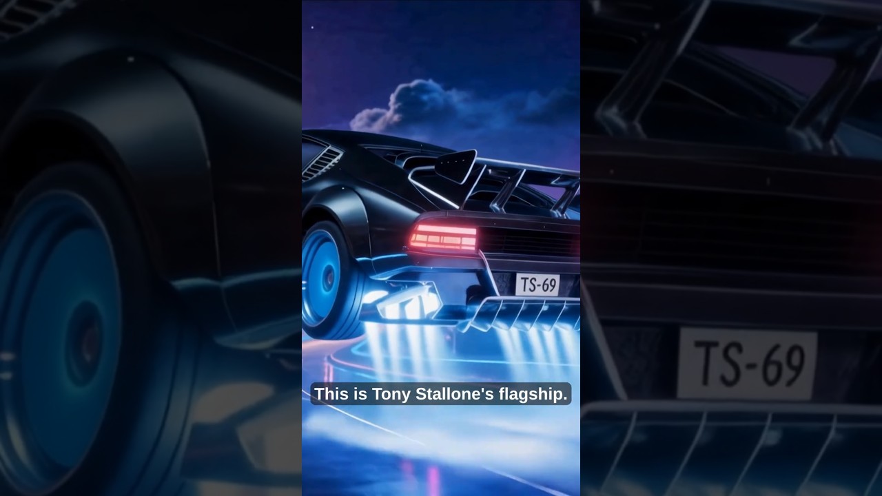 Meet the TS-69 — The Hero Car of Synthwave City.