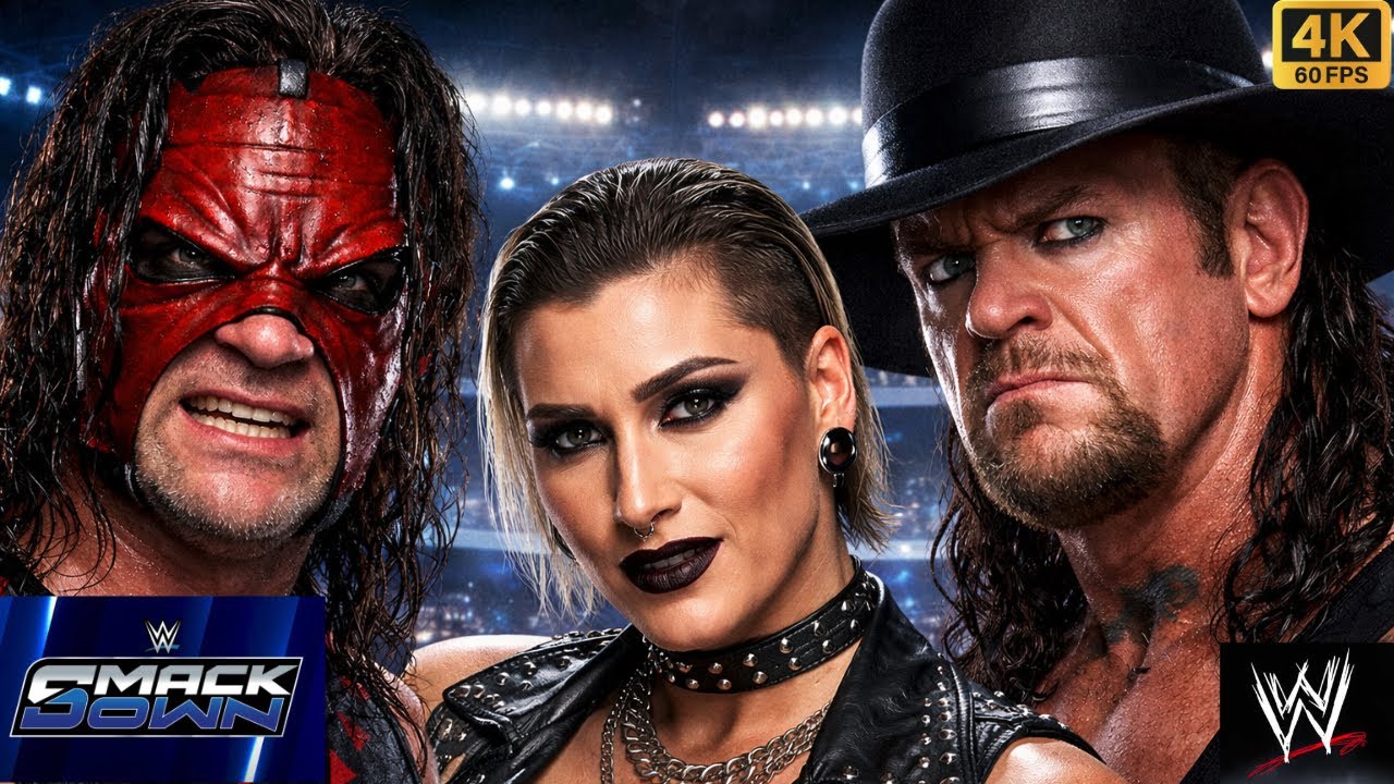 Полный матч - Риа Рипли против Андертейкера против Кейна по правилам Extreme Rules #wwe #wwe2k25 ...