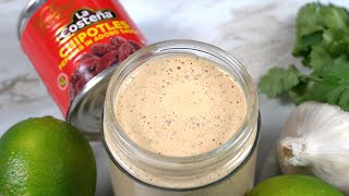 Easy 7 Simple Creamy Chipotle Ranch Sauce/Dressing