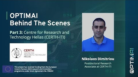 OPTIMAI: Behind The Scenes - CERTH-ITI